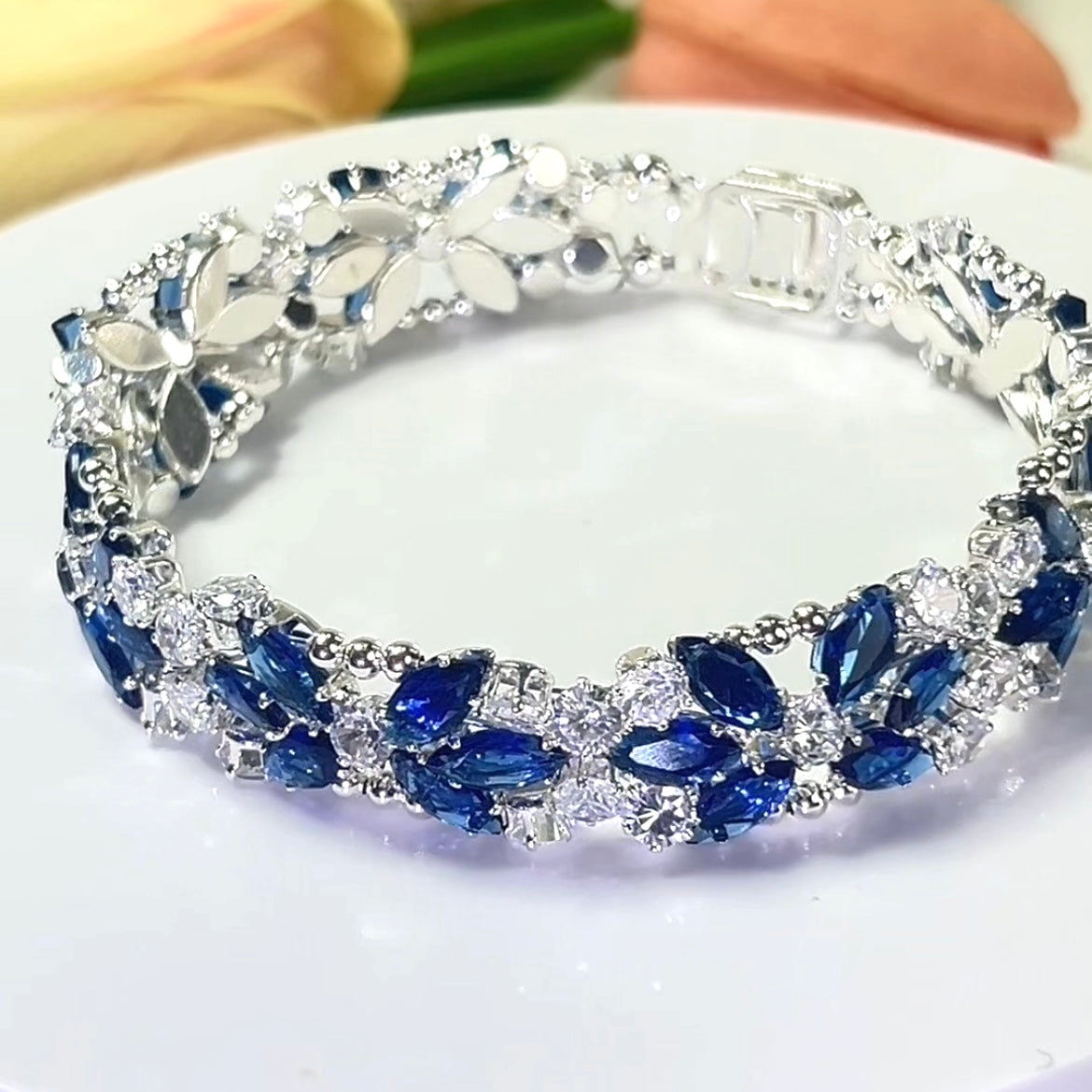 Kit-M01 Zircon Stone Handmade Beaded Bracelet DIY Kit