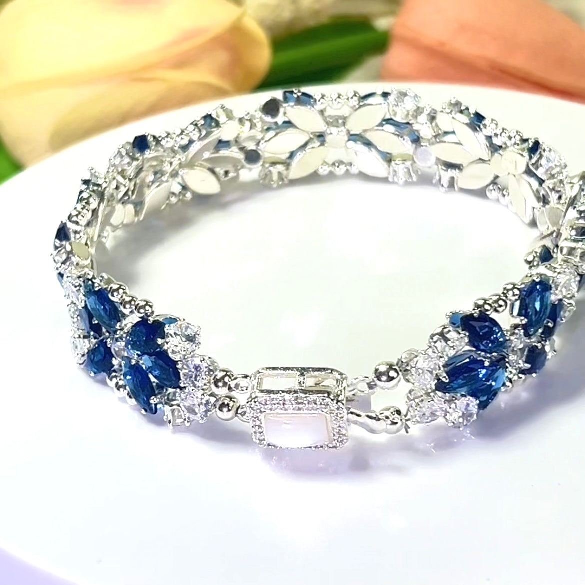 Kit-M01 Zircon Stone Handmade Beaded Bracelet DIY Kit