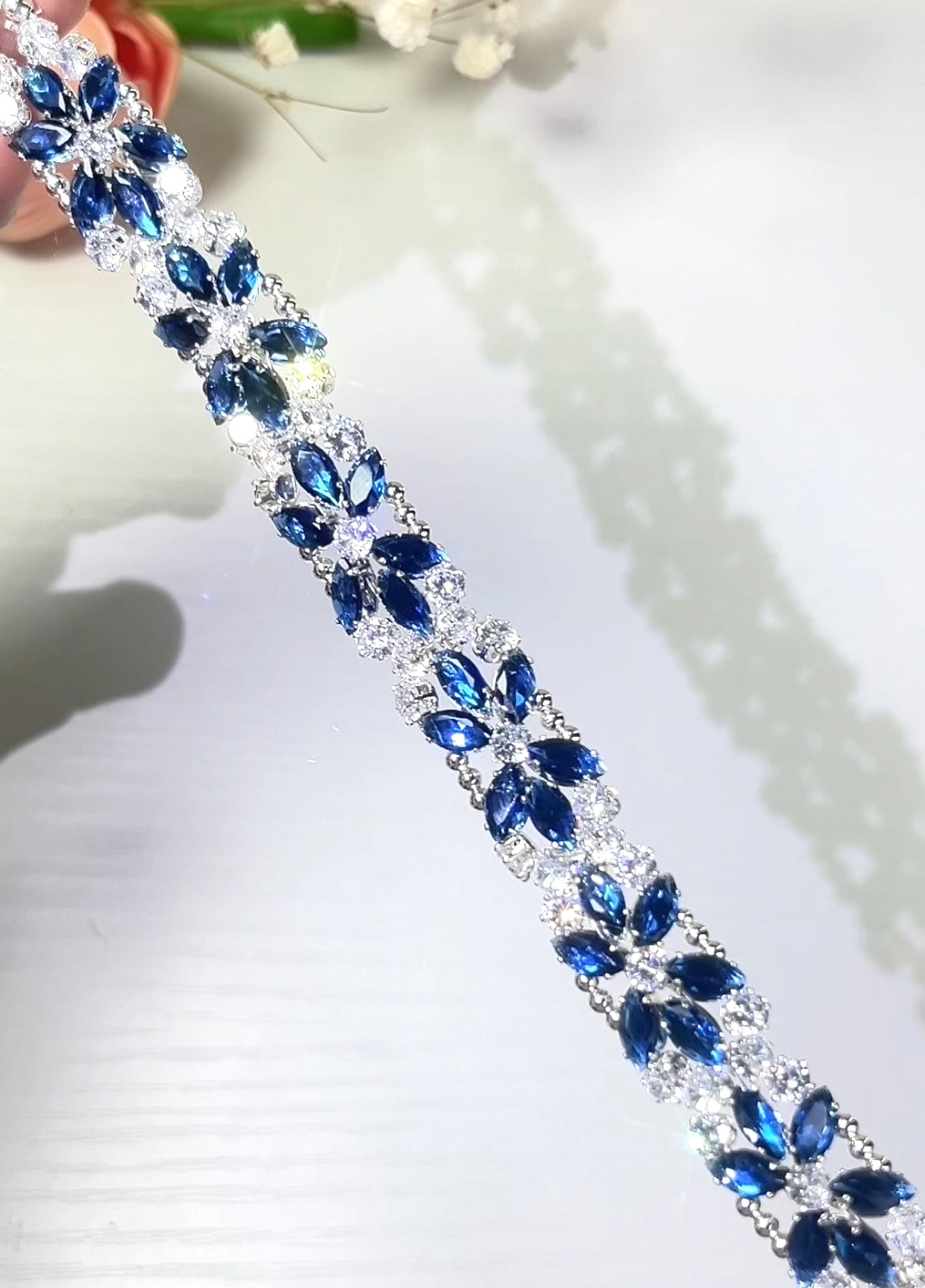 Kit-M01 Zircon Stone Handmade Beaded Bracelet DIY Kit