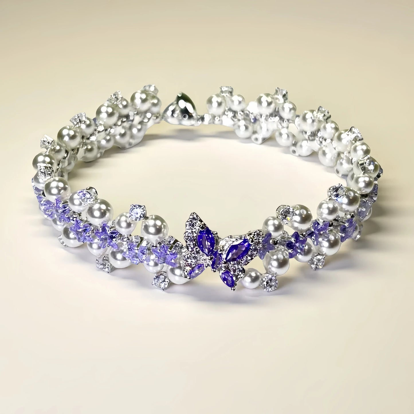 Kit-M90 Star & Butterfly Zircon Bracelet DIY Kit