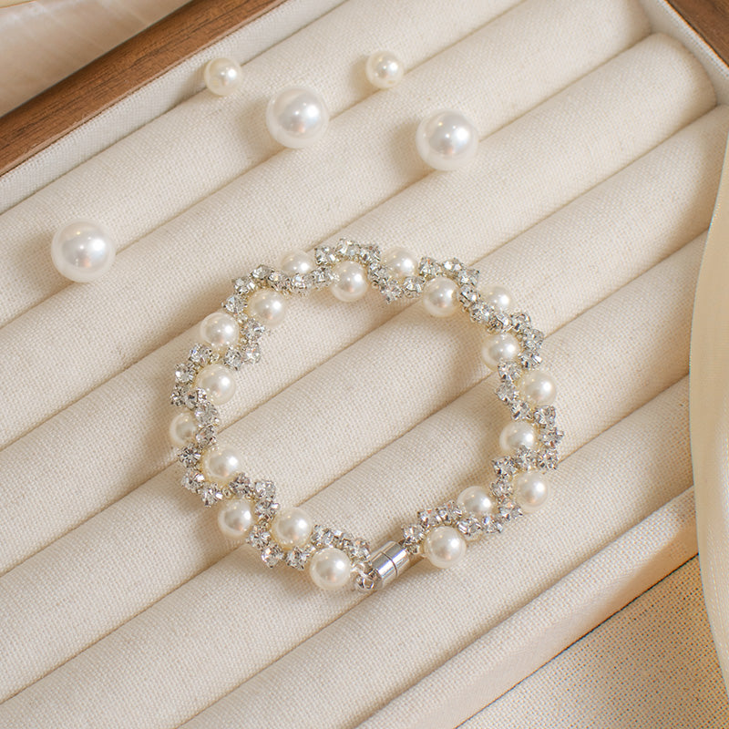 Zircon Pearl Handmade Bracelet DIY Kit