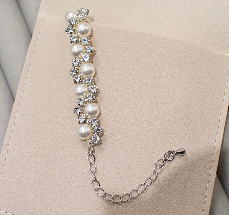 Zircon Pearl Handmade Bracelet DIY Kit
