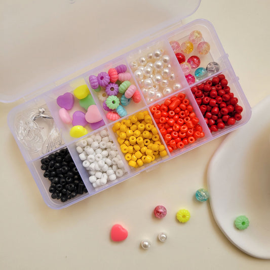 Kits de bricolaje: pulseras de cuentas, collares y accesorios