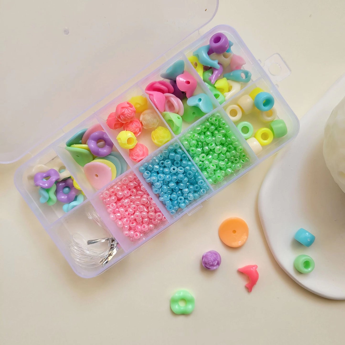 Kits de bricolaje: pulseras de cuentas, collares y accesorios
