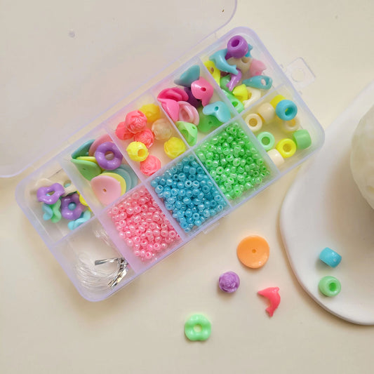 Kits de bricolaje: pulseras de cuentas, collares y accesorios