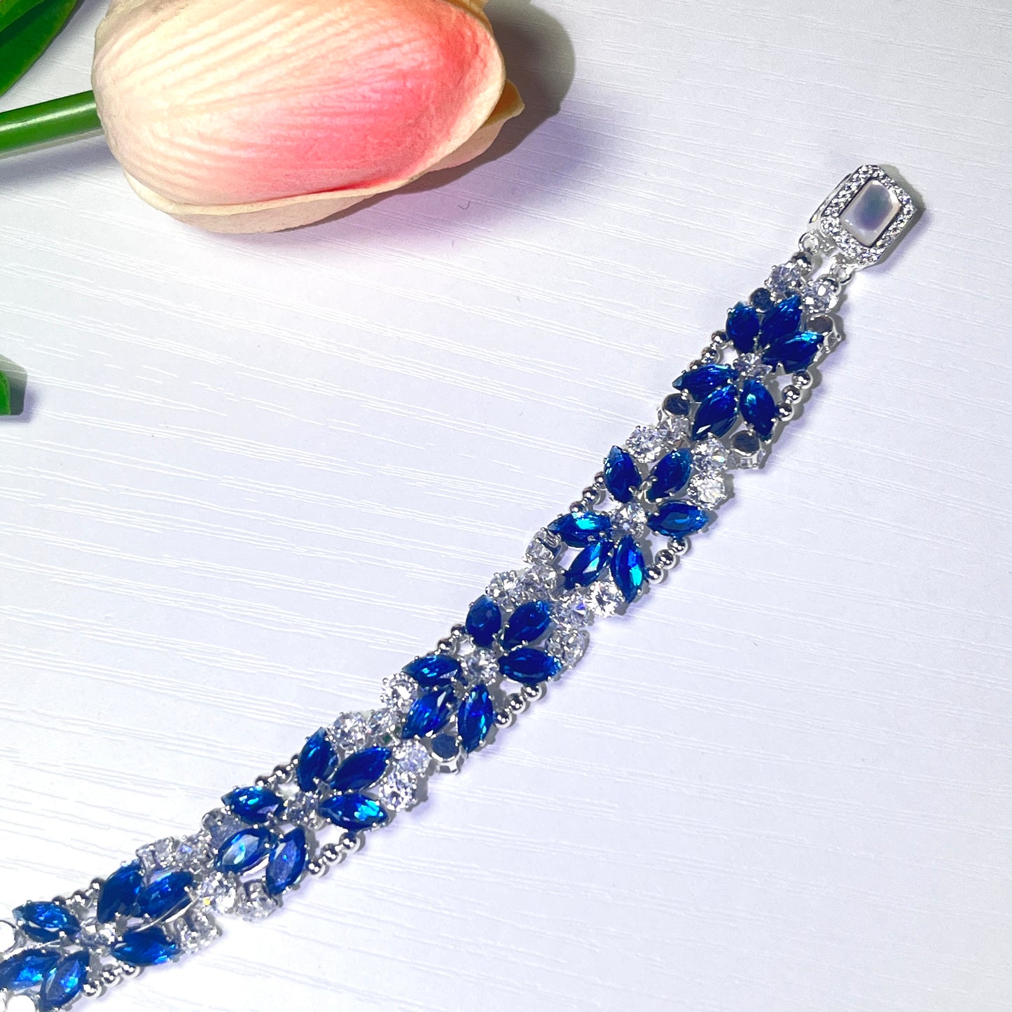Kit-M01 Zircon Stone Handmade Beaded Bracelet DIY Kit