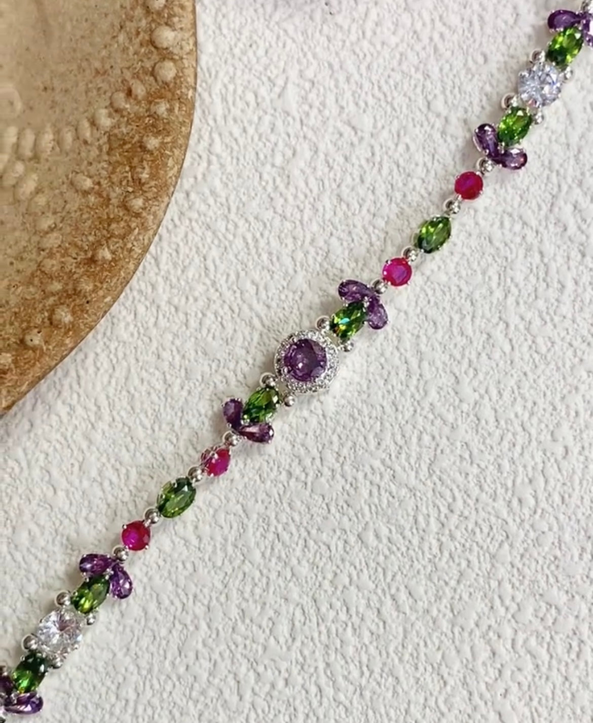 Kit-M02 Spring Bracelet Zircon Stone Handmade Bracelet DIY Kit