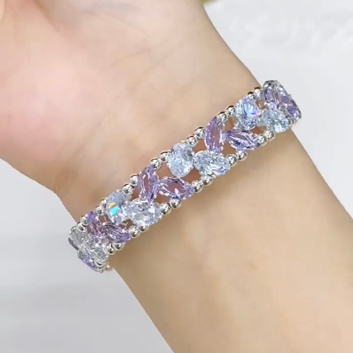 Kit-M04 Zircon Stone Handmade Bracelet DIY Kit