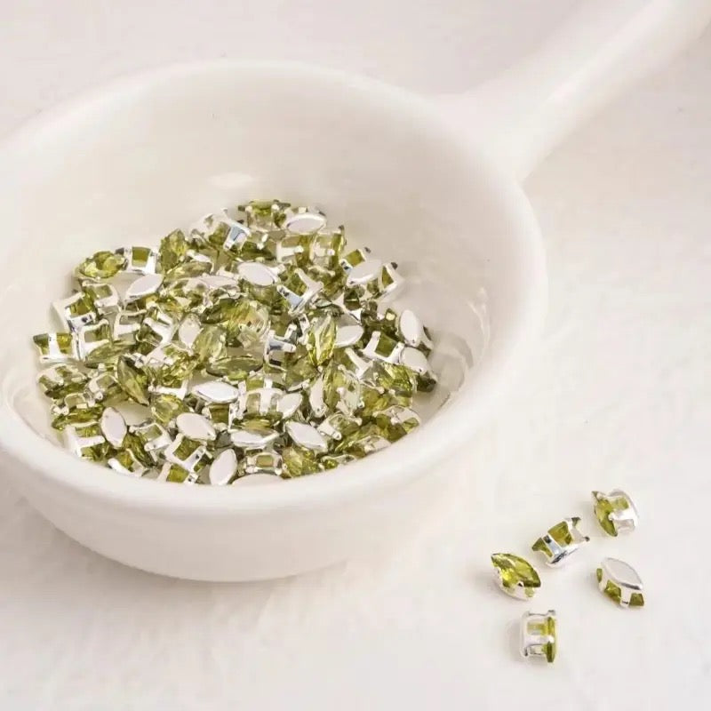 OneMillet Marquise Zircon Beads 4*8MM