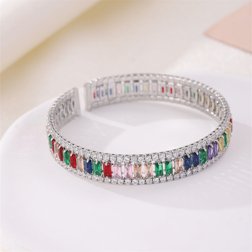 Pulsera de aguamarina y perla hecha a mano