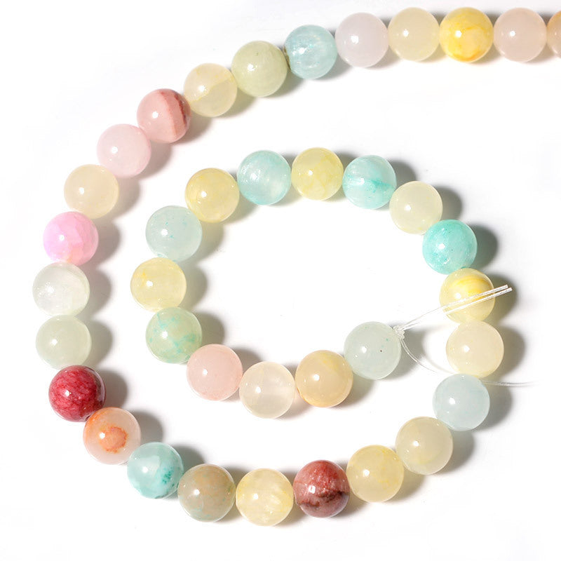Cuentas de cristal con forma de ojo de gato, 600 unidades, 4 mm, para pulseras, collares, joyas, manualidades