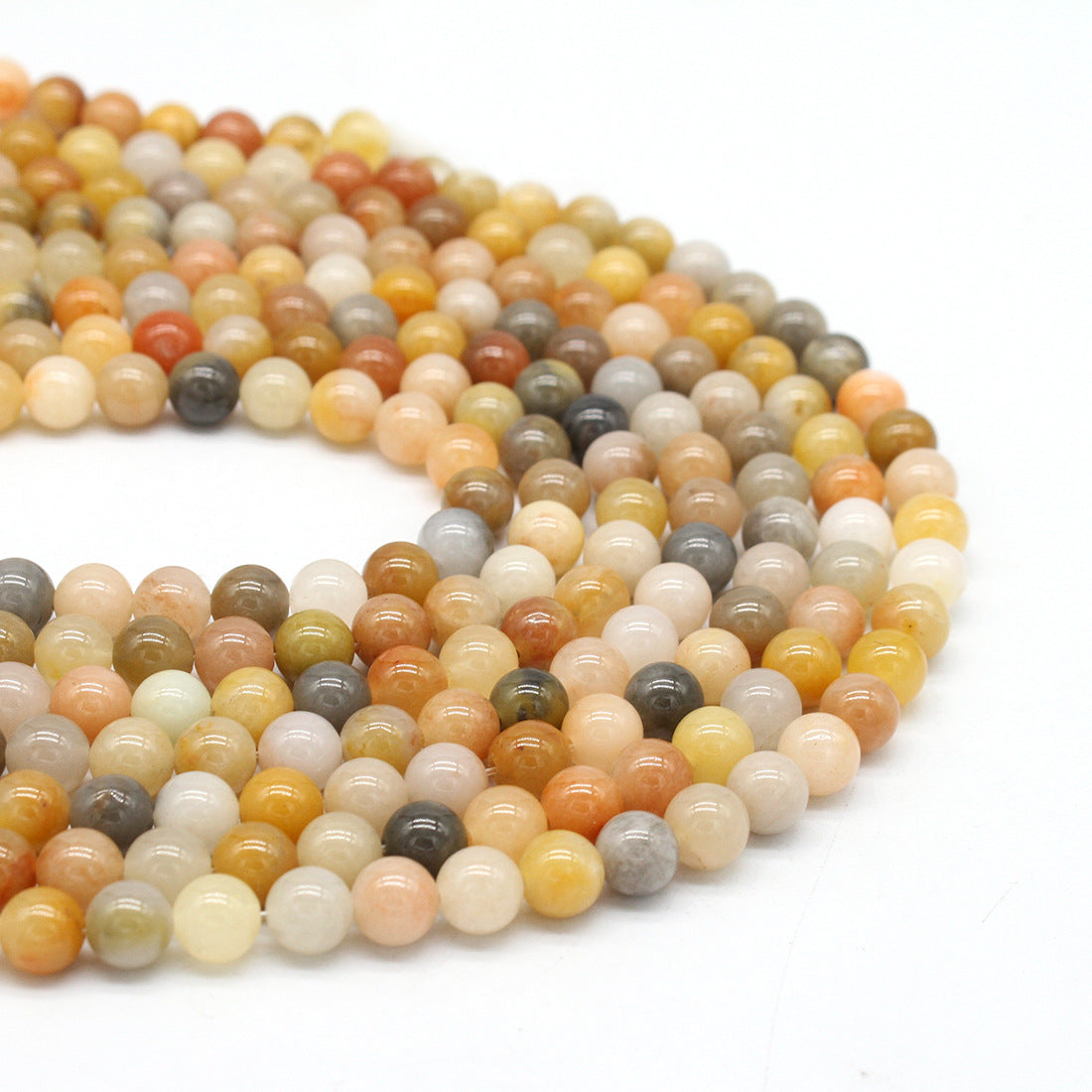 Cuentas de cristal con forma de ojo de gato, 600 unidades, 4 mm, para pulseras, collares, joyas, manualidades