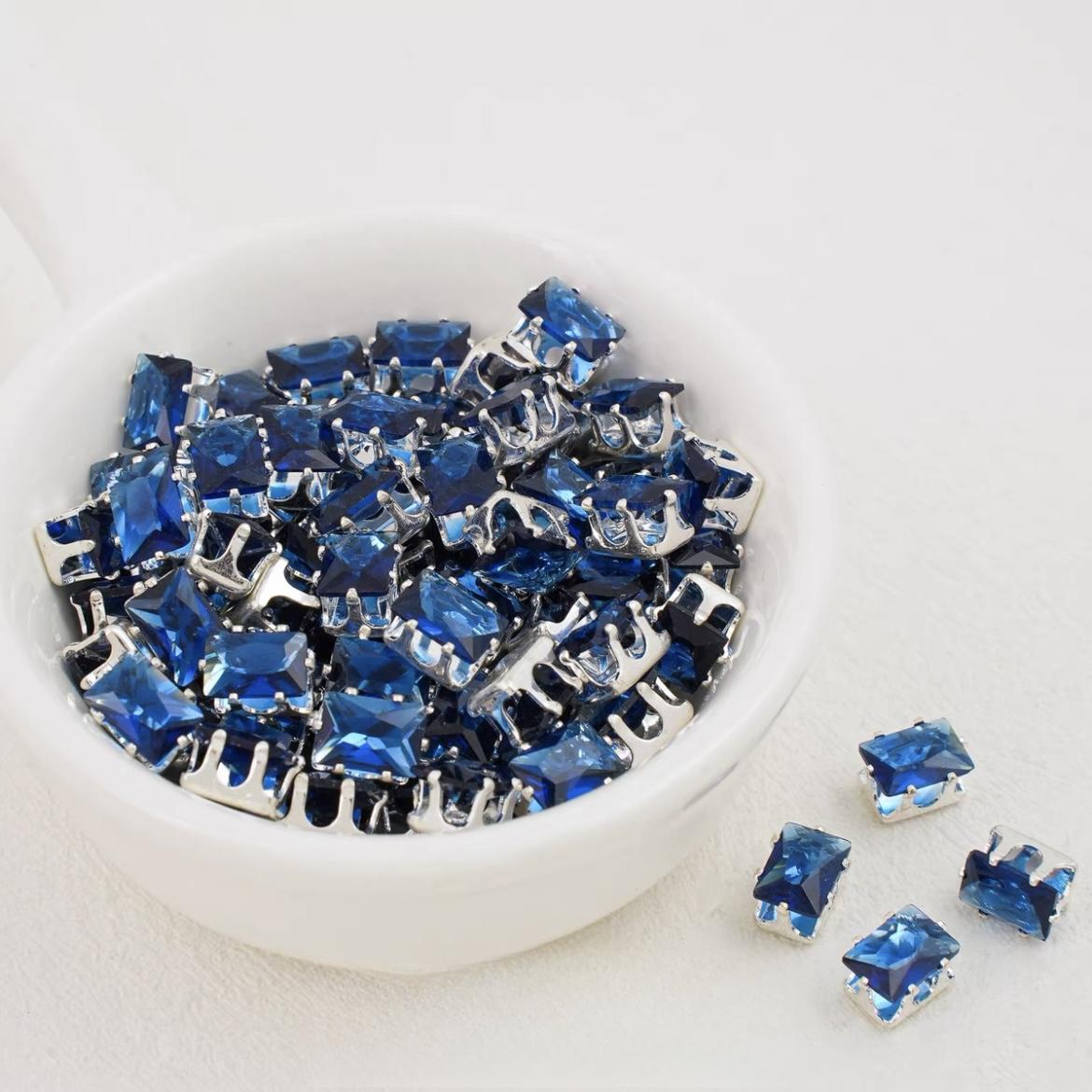 Rectangle Zircon Beads 5*7MM