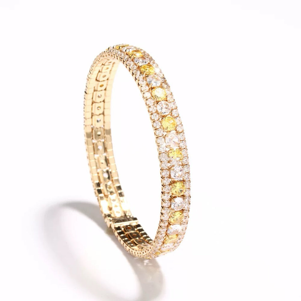 Pulsera de aguamarina y perla hecha a mano