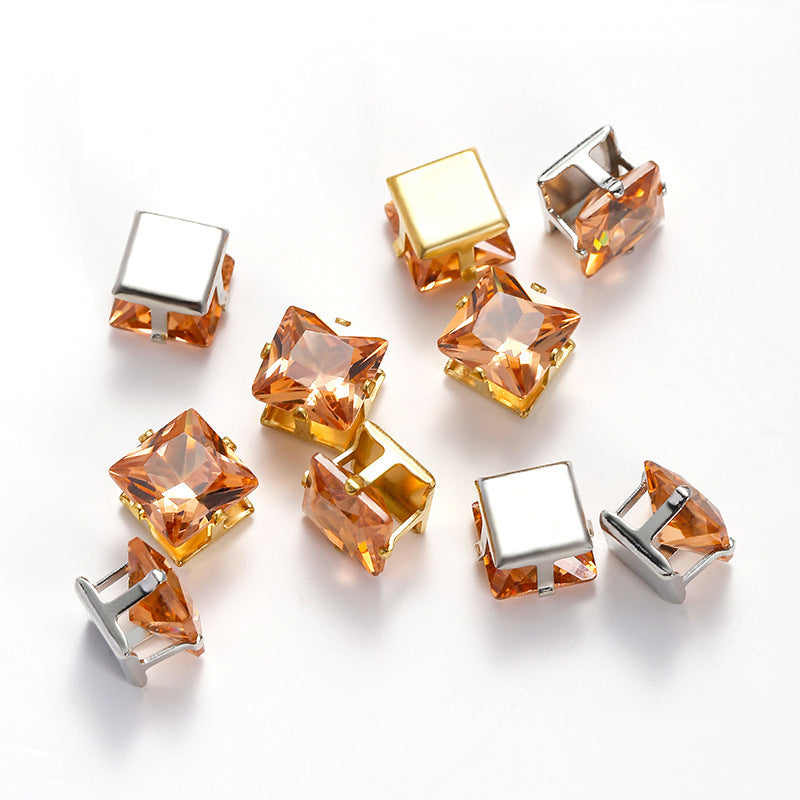 Square Zirconia Beads 3*3MM