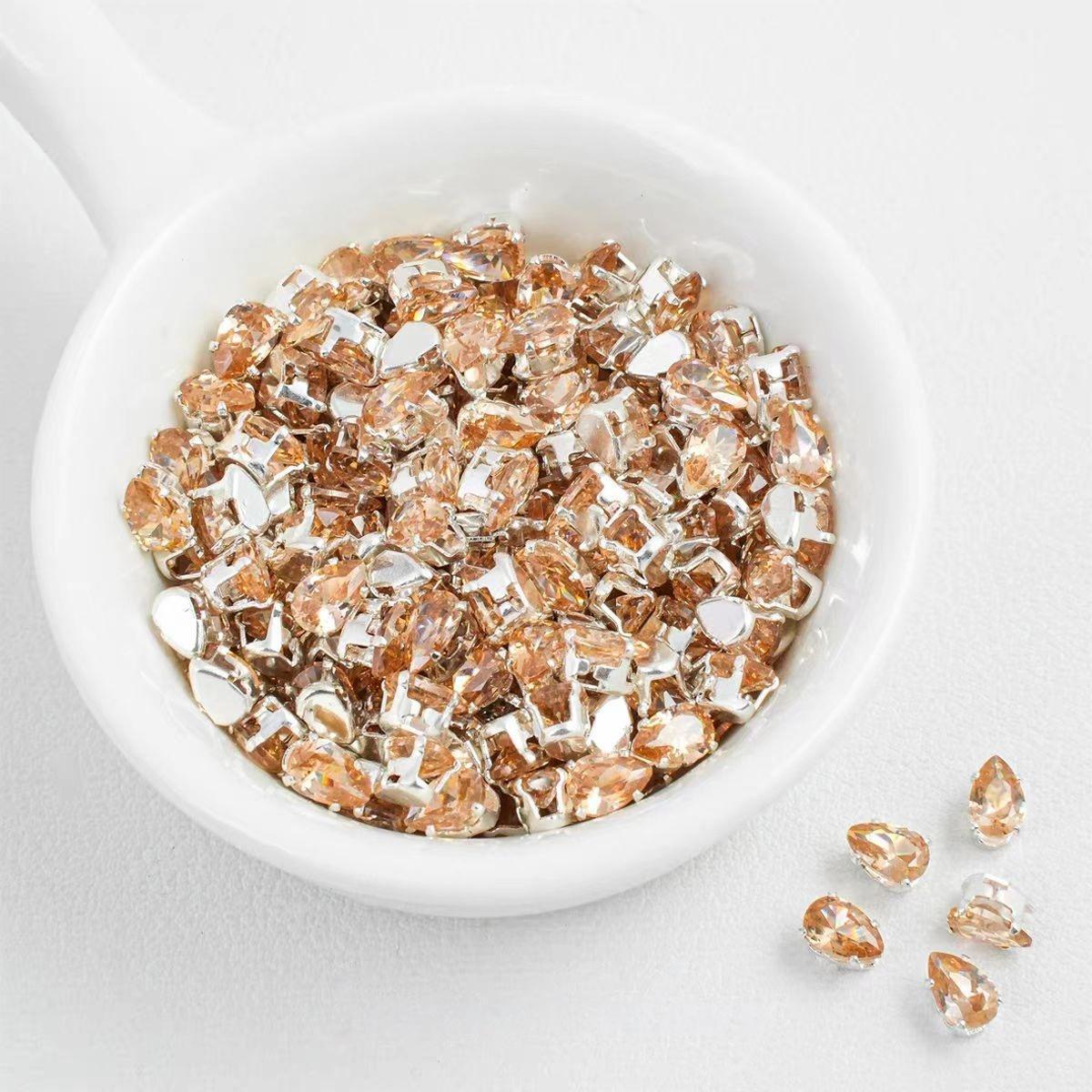 Teardrop Zirconia Beads 5*7MM