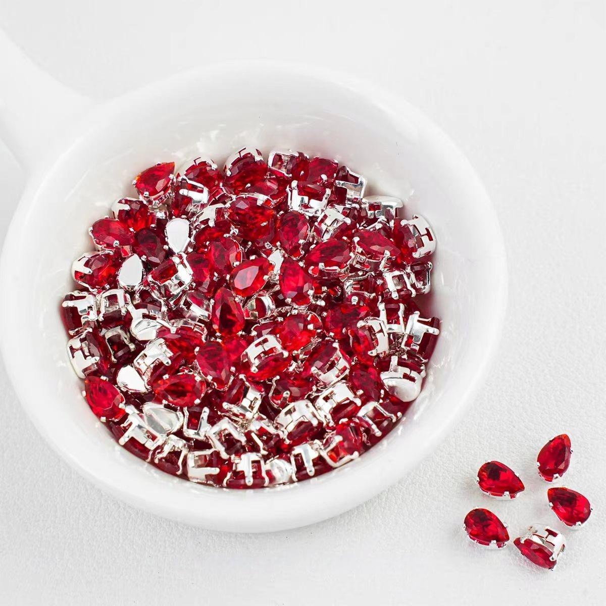 Teardrop Zirconia Beads 5*7MM
