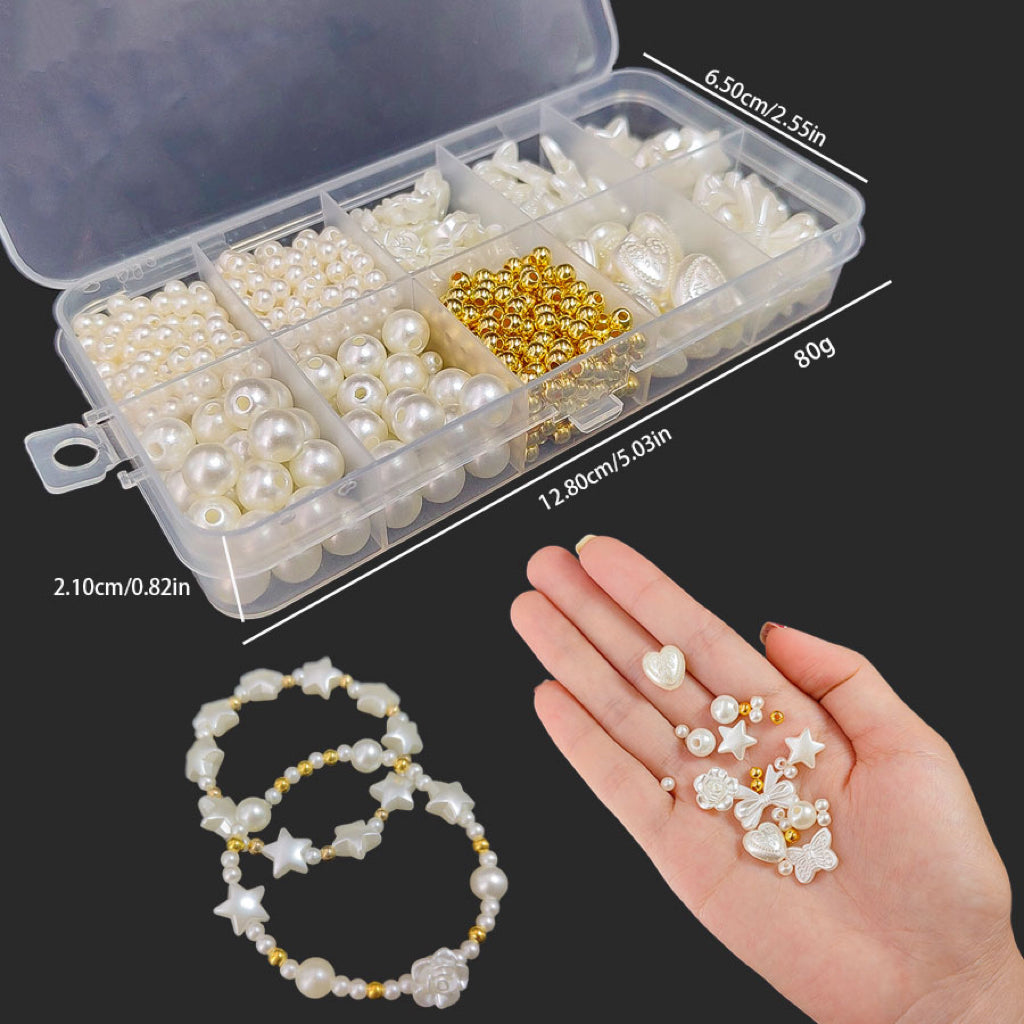 Kits de bricolaje Pulsera de cuentas de perlas de imitación Accesorios de bricolaje