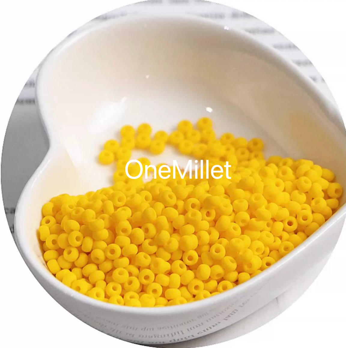 Cuentas de semillas mate de 4 mm: alta calidad, resistentes a la decoloración