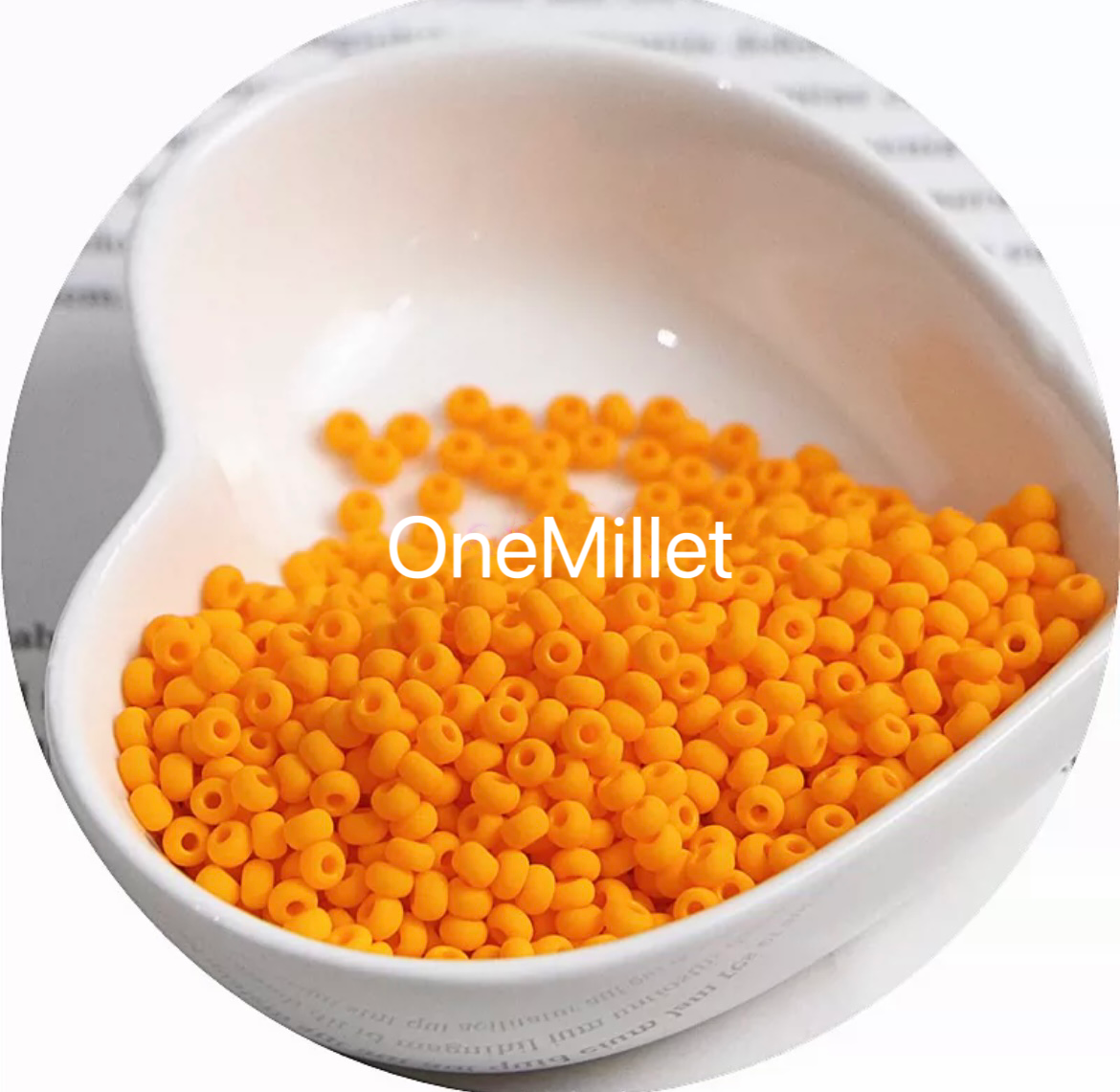 Cuentas de semillas mate de 4 mm: alta calidad, resistentes a la decoloración