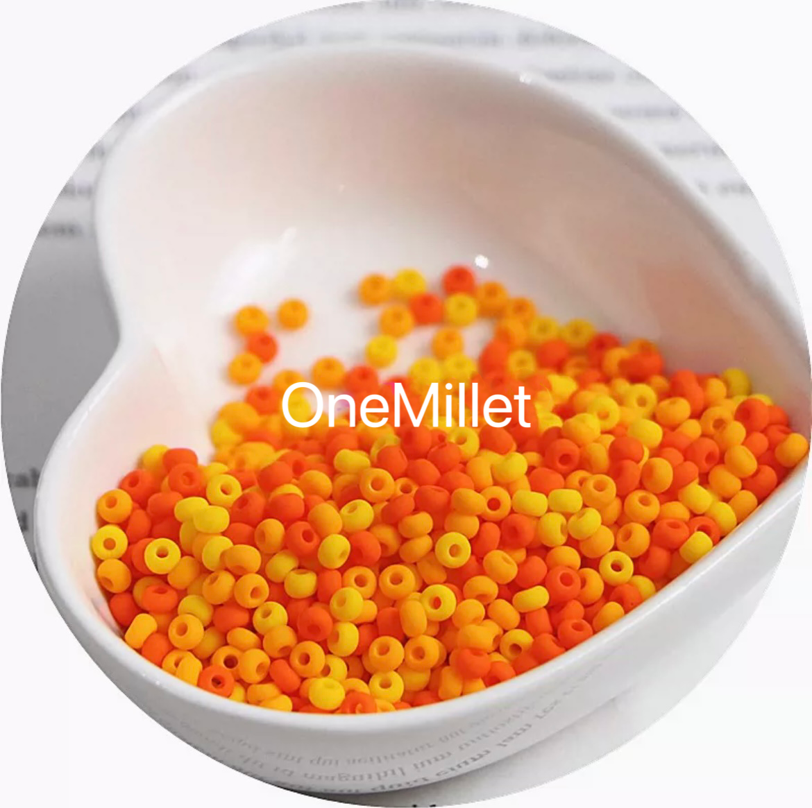 Cuentas de semillas mate de 4 mm: alta calidad, resistentes a la decoloración