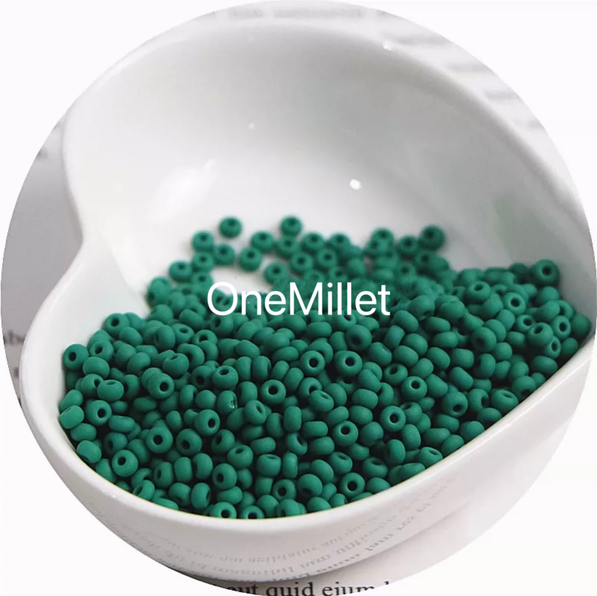 Cuentas de semillas mate de 4 mm: alta calidad, resistentes a la decoloración
