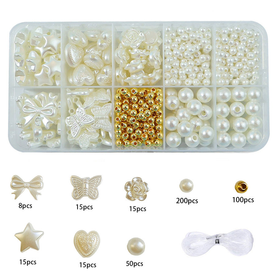Kits de bricolaje Pulsera de cuentas de perlas de imitación Accesorios de bricolaje