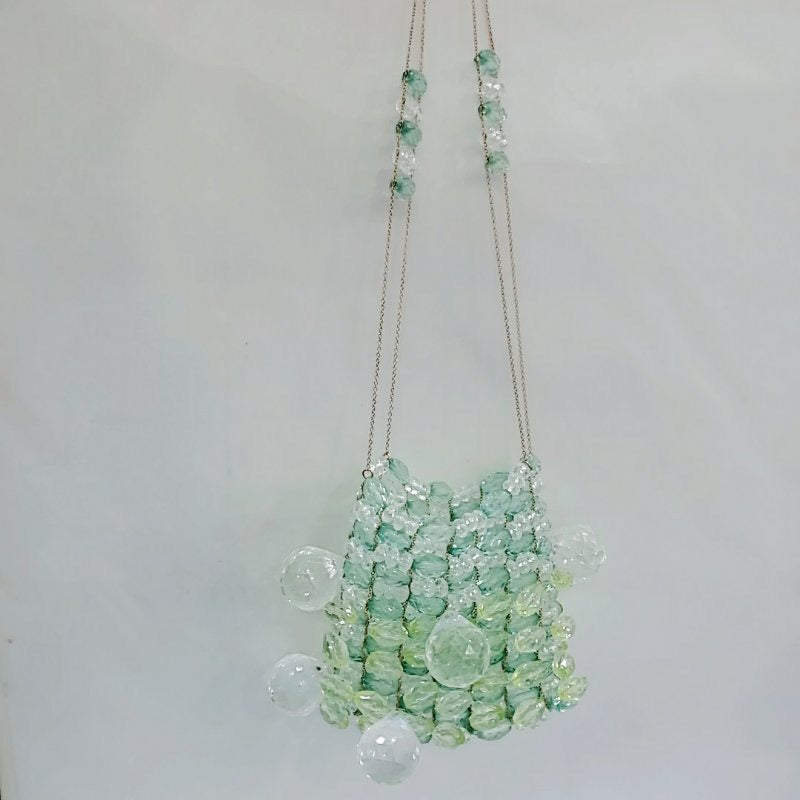 Handmade Purse Mini Crystal Beaded Bag