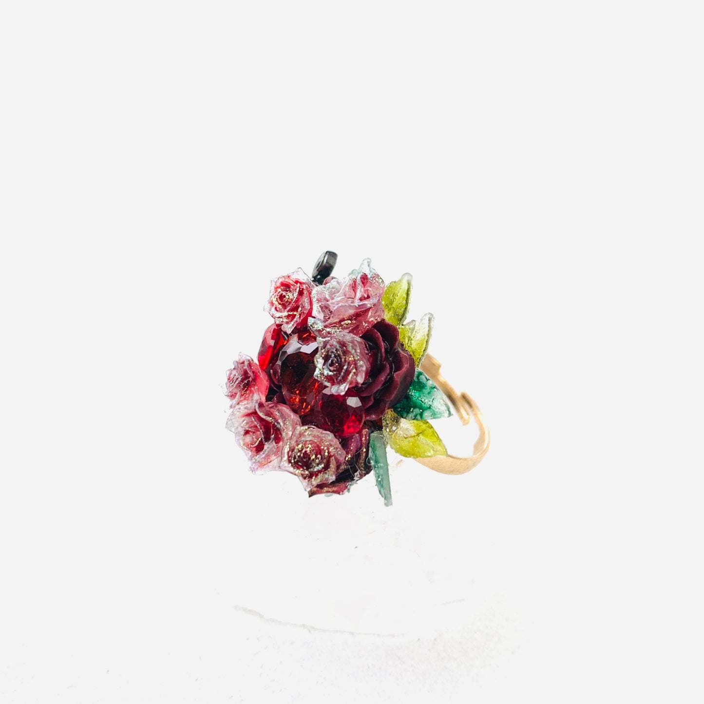 Pulsera de aguamarina y perla hecha a mano