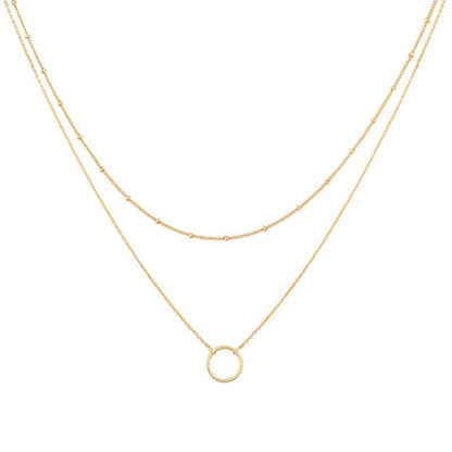 Onemillet  Handmade  Necklace Pendant  Dainty Gold Choker