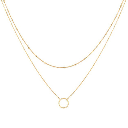 Onemillet  Handmade  Necklace Pendant  Dainty Gold Choker