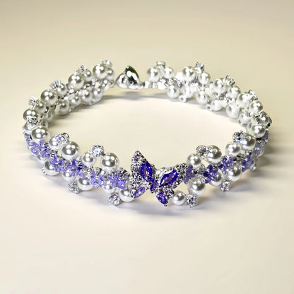 Kit-M90 Star & Butterfly Zircon Bracelet DIY Kit