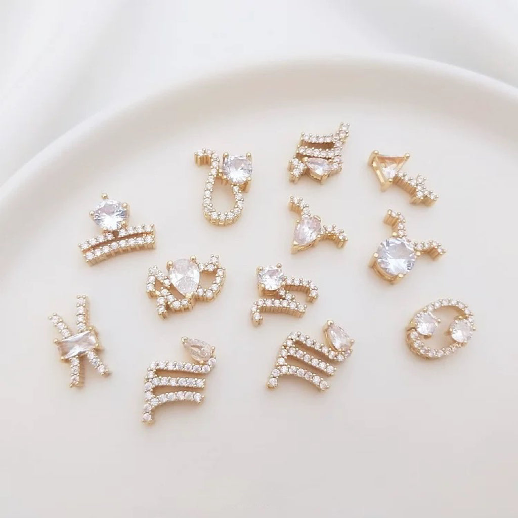 Cuentas espaciadoras de aguamarina y circón hechas a mano para hacer pulseras y collares con abalorios, suministros para hacer joyas