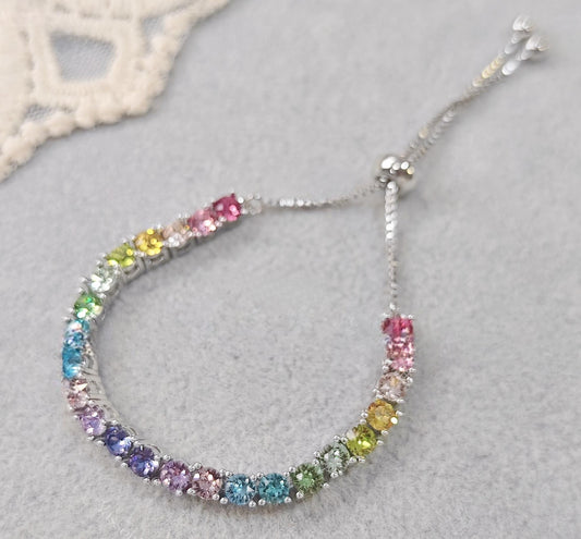 Tennis Bracelet Swarovski Crystal Bracelet DIY Kit