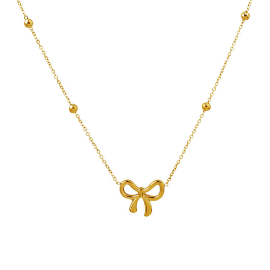 Bow Choker Necklace