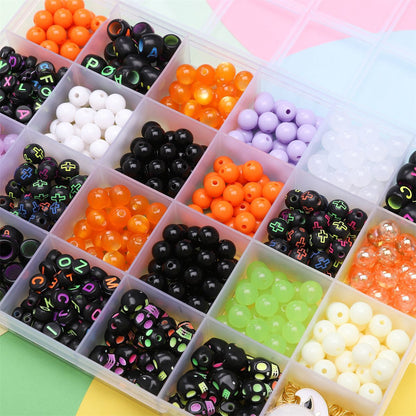 DIY Halloween Letter Beads Accessory Kit