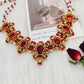 Louvre-Inspired Diamond-Studded Necklace - High-Quality Handmade Necklace