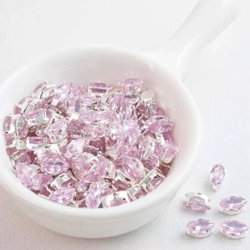 Marquise Zircon Zirconia Beads  50 Beads 3*6MM