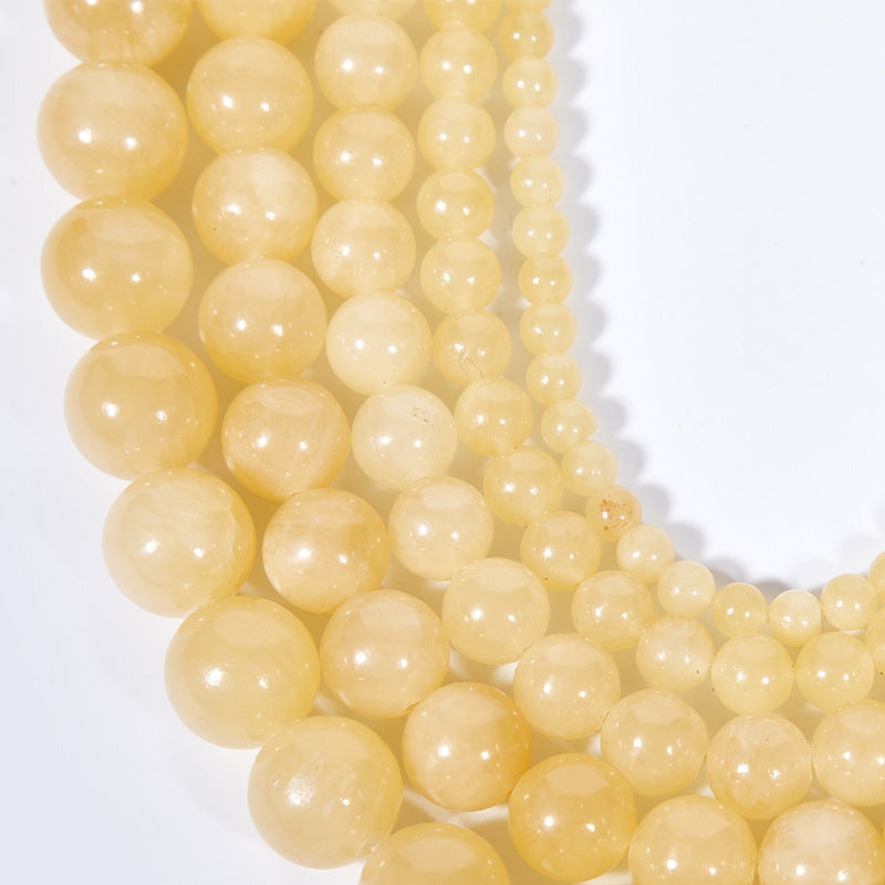 Natural Yellow Gemstone Beads for Custom Jewelry Making