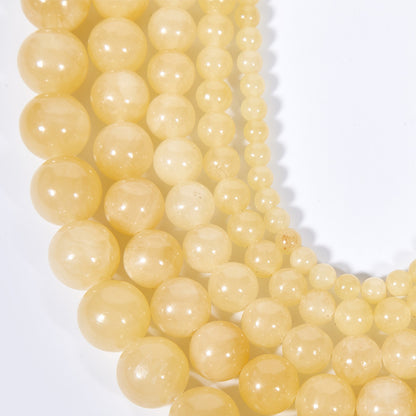 Natural Yellow Gemstone Beads for Custom Jewelry Making