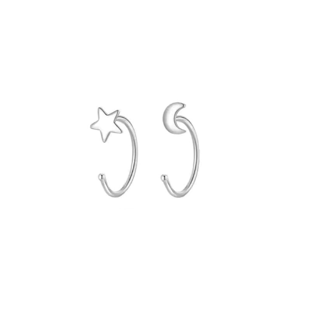 S999 Silber Knorpel Ohrring Piercing Schmuck Ohrringe, Hypoallergen