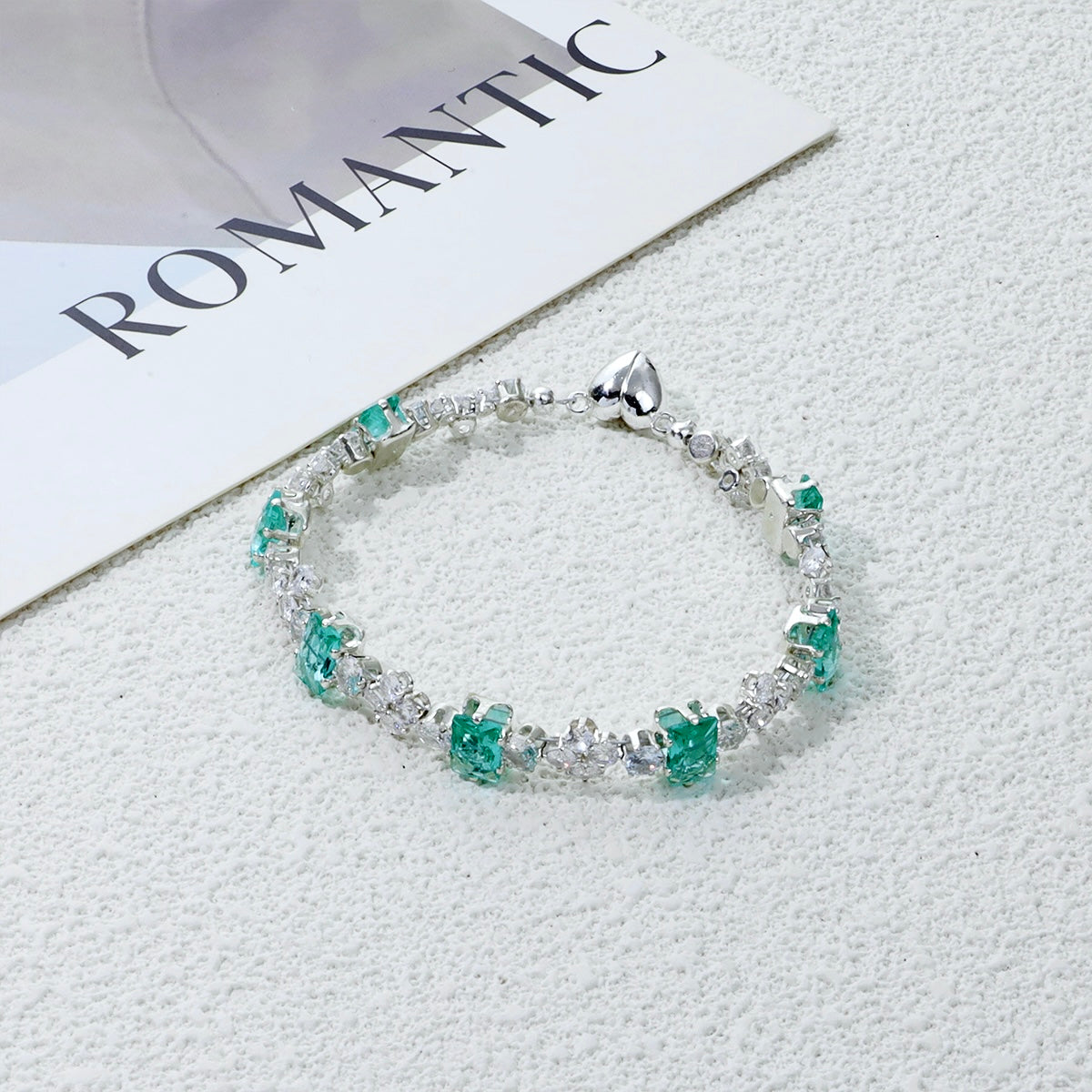 Square Zirconia Stone Bracelet DIY Kit