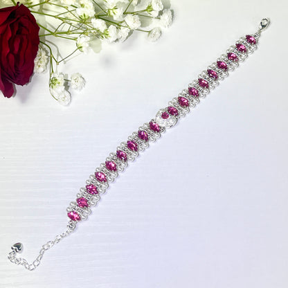 'Sweetheart' Zircon Handmade Bracelet DIY Kit