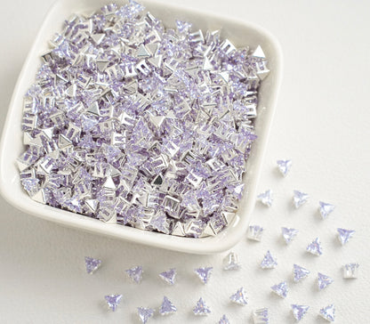 Triangle Zirconia Beads 4MM