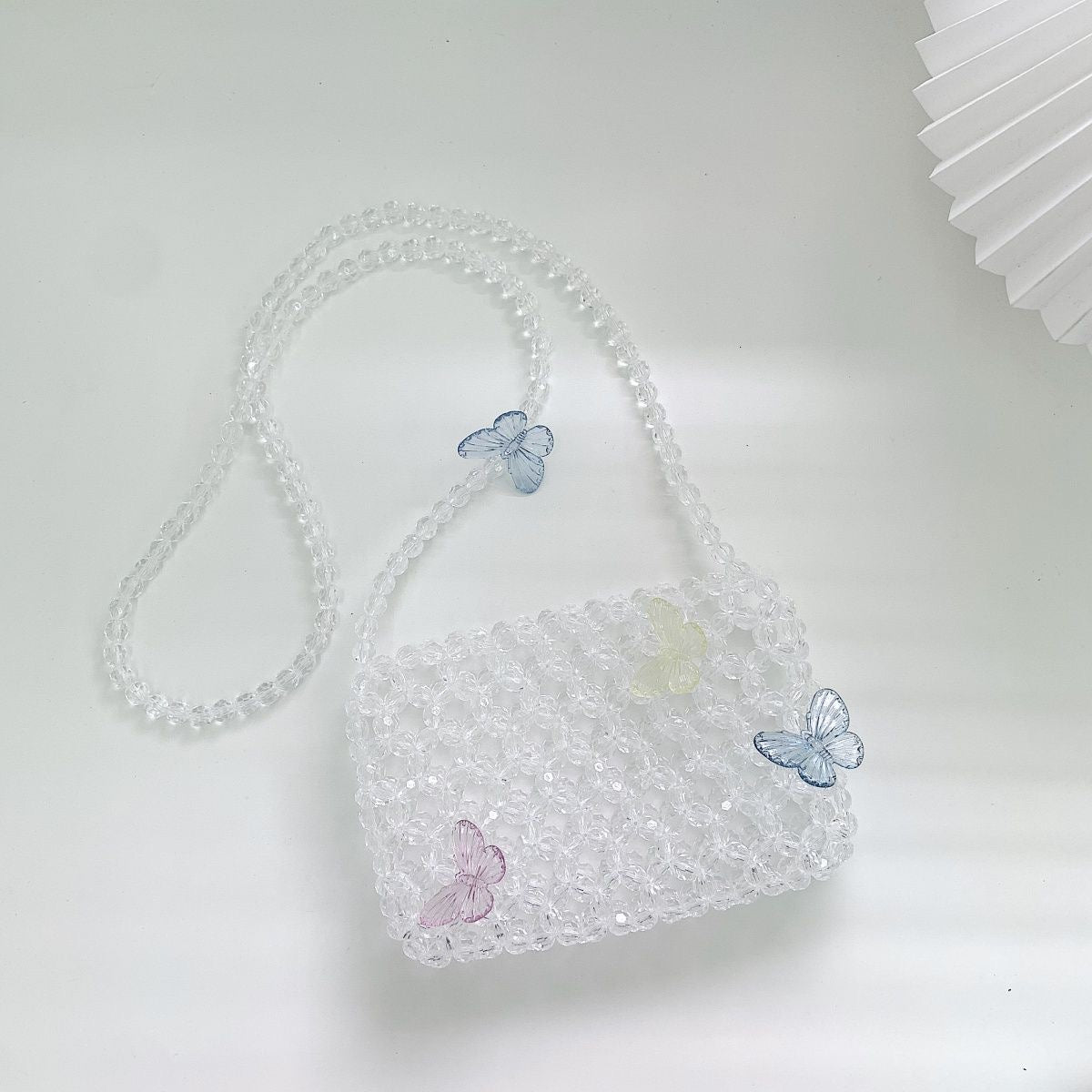 Mini bolso de cuentas DIY