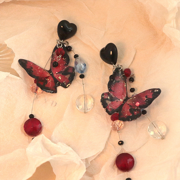 Butterfly Sterling Silver Earrings