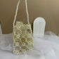 Handmade beads bag pearls handbag