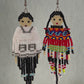 Boy&Girl Vintage Bohemian Earrings Egyptian Seed Bead Handmade Tassel Earrings